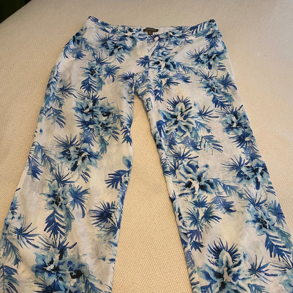 Tommy Bahama linen floral pants